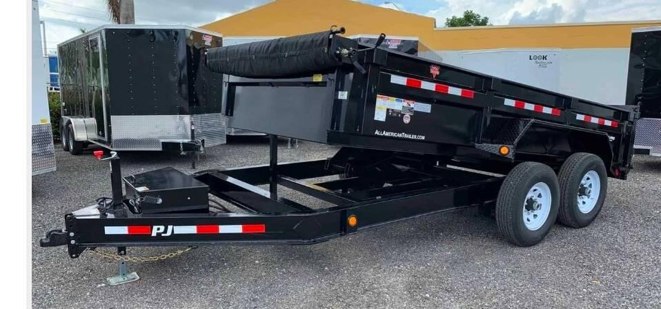2025 PJ 14' Dump Trailer