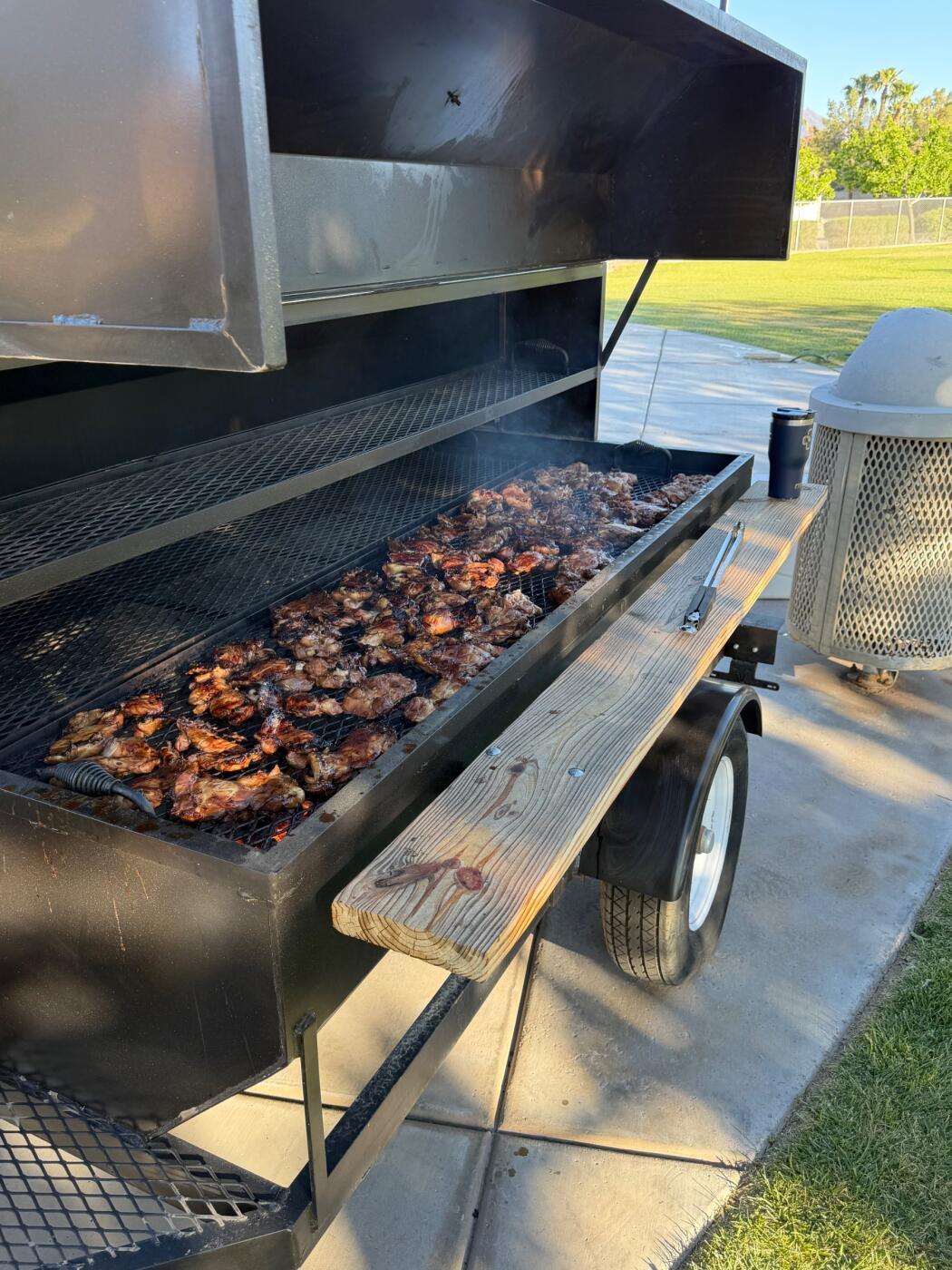 2021 Big John Charcoal Grill Event Trailer