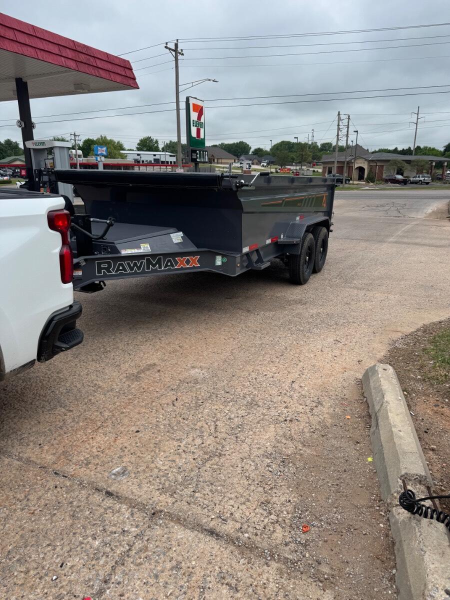 2026 Raw Maxx 2026 7x14 14k dump trailer