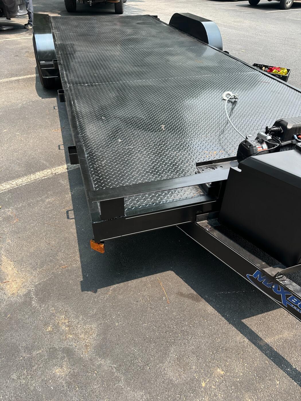 2025 Max Built 82x22 SSCH 22', bumper pull, winch, etc