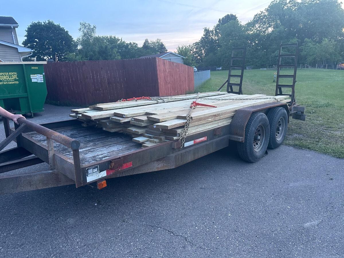 2018 Nelson 16 ft with ramps 12k capacity