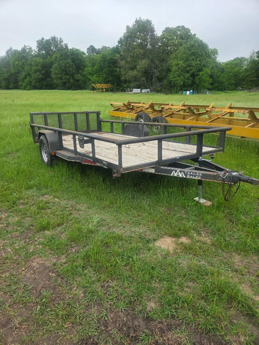 2019 AAA 14 ft utility trailer