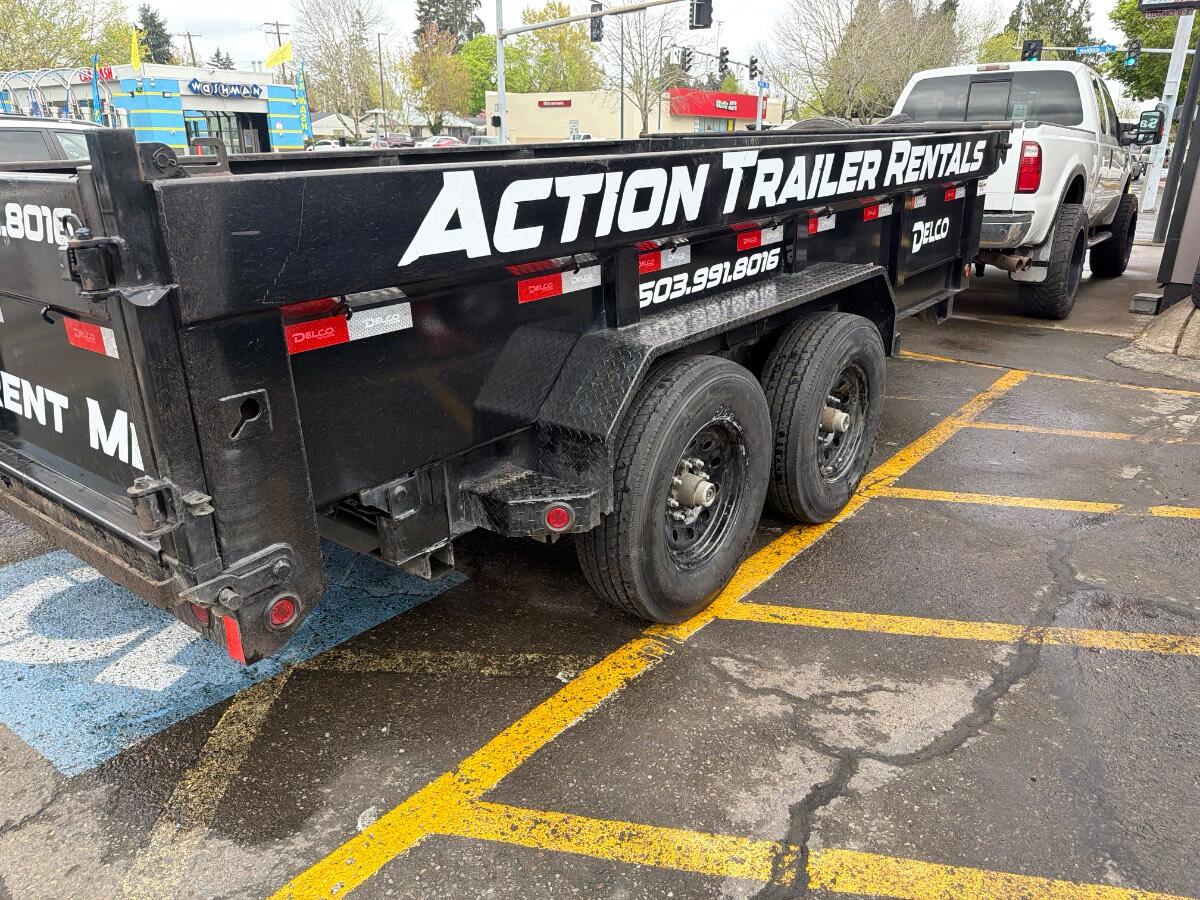 2024 Delco 7x14 Dump trailer