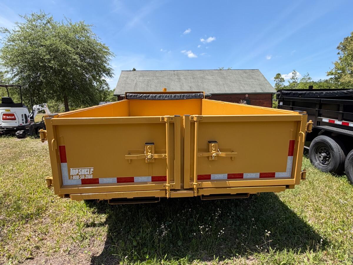 3026 Topshelf 7x14x2 14k bumper pull