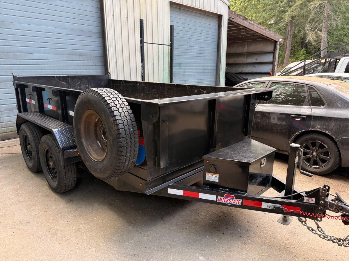 2025 Interstate 12k Tandem Dump trailer 12x6