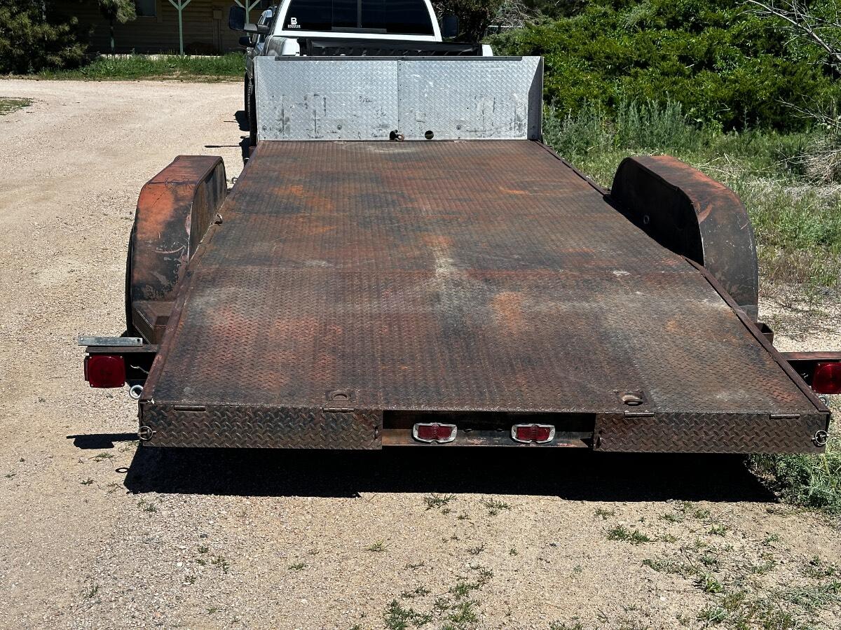 1992 Texas Car trailer with winch