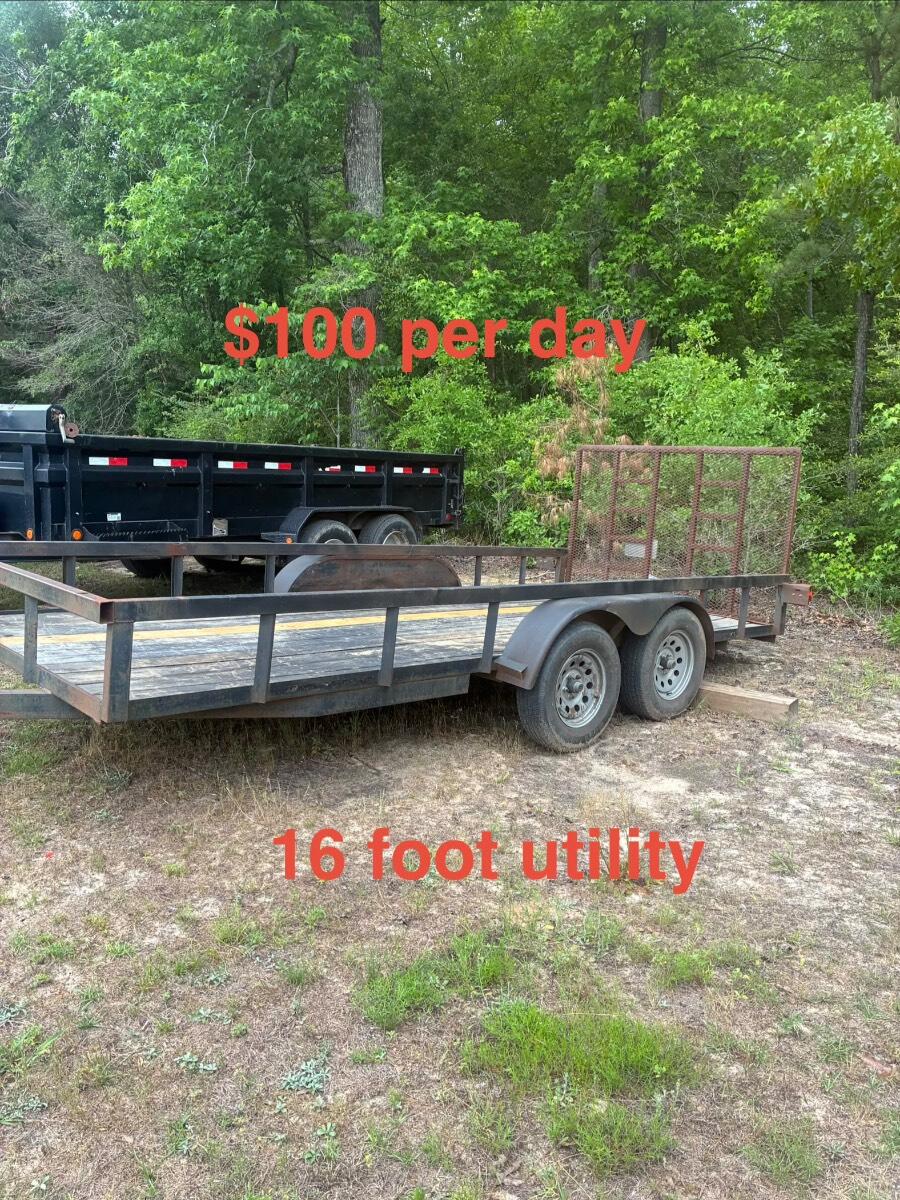 2020 Utility 16 foot trailer