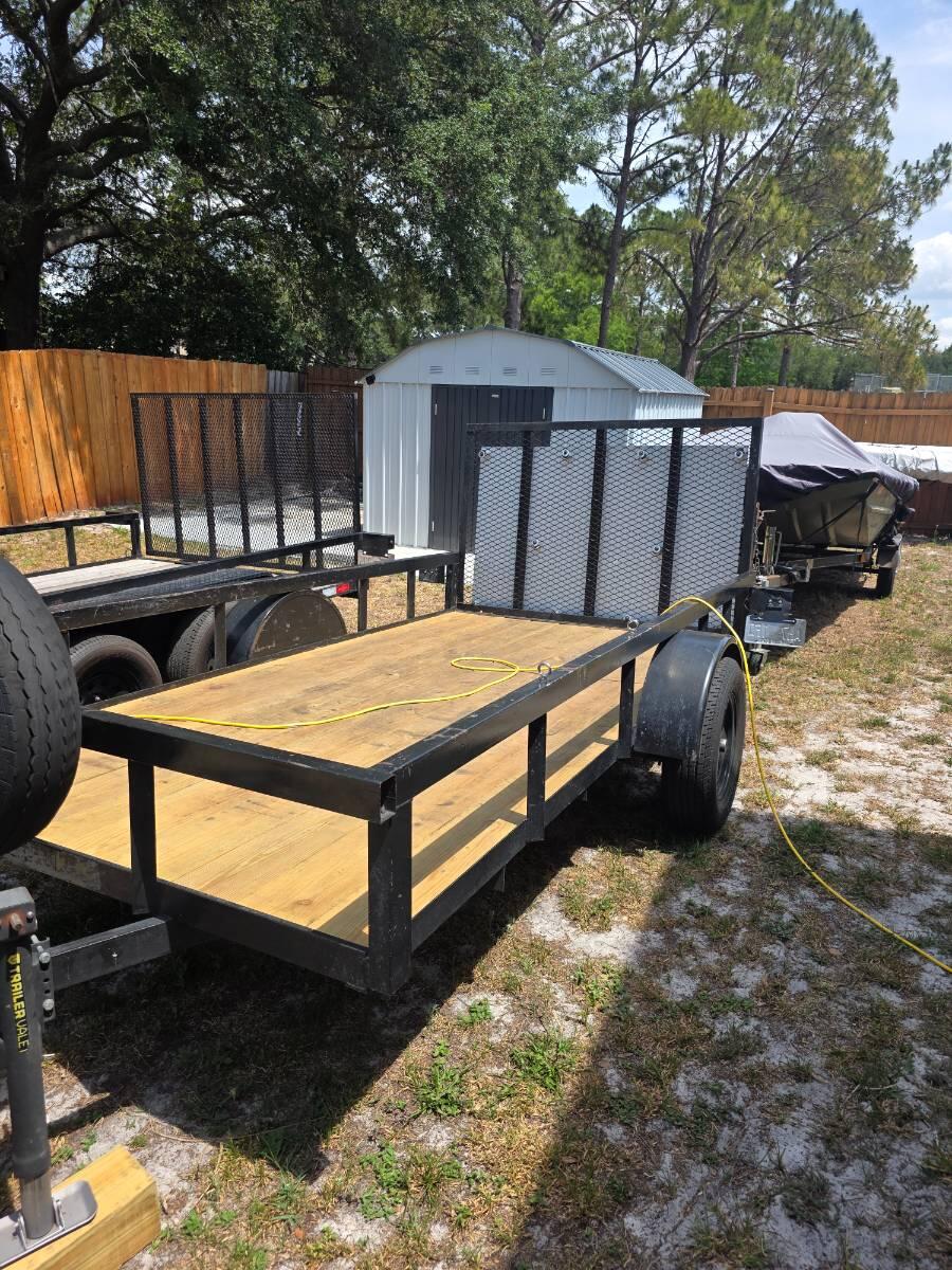 1974 HOME 6.5x12 utility trailer.