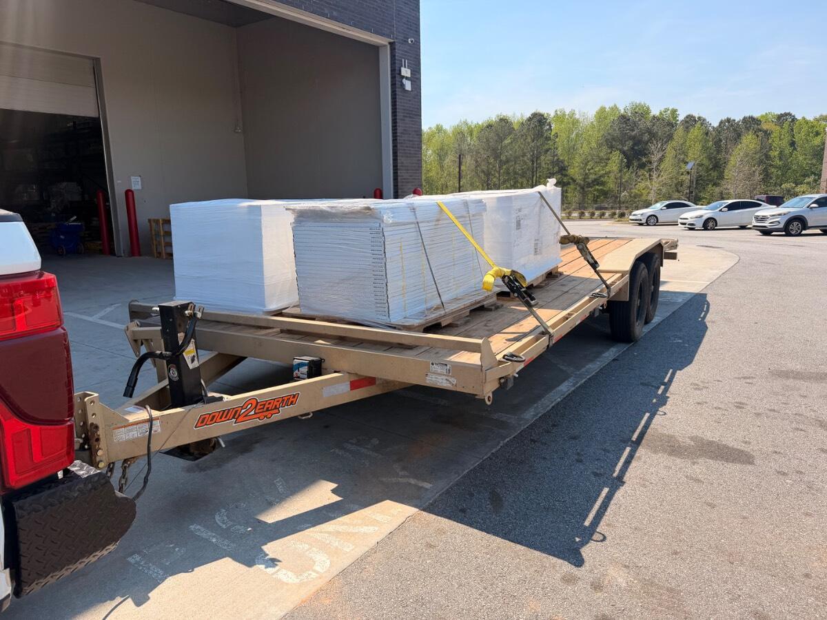 2024 Down to Earth 14k rated equipment trailer.