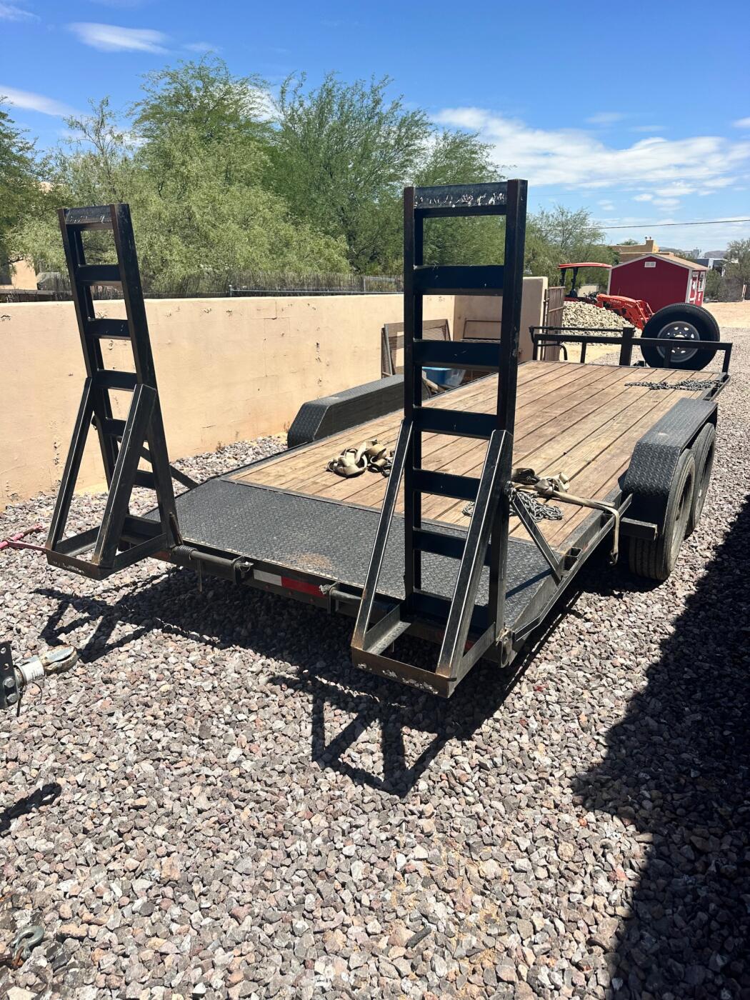 2023 August Metal works 20 flatbed with ramps 20’ with ramps