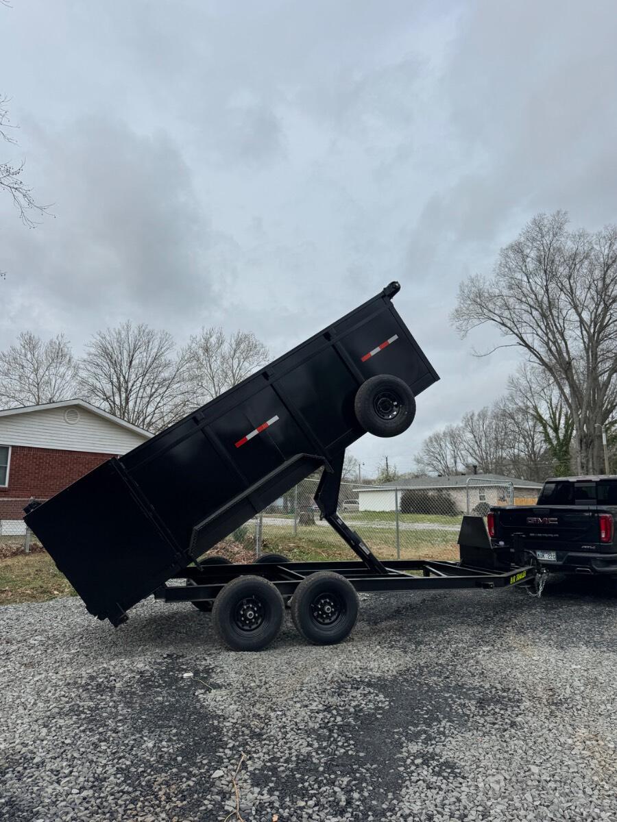 2026 B/R 16 Ft Dump Trailer w/4Ft Walls