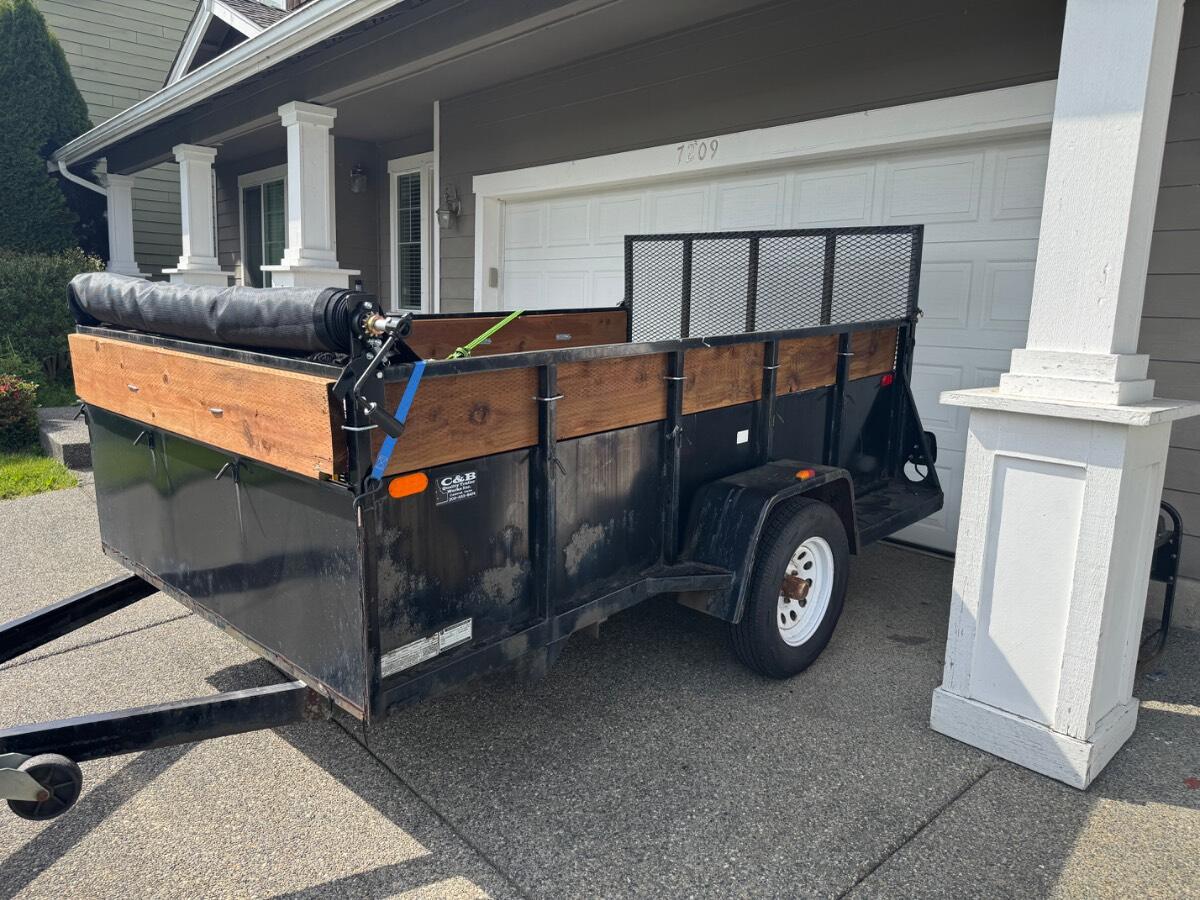 2006 C and B Quality Trailers 6 x 10’ Utility