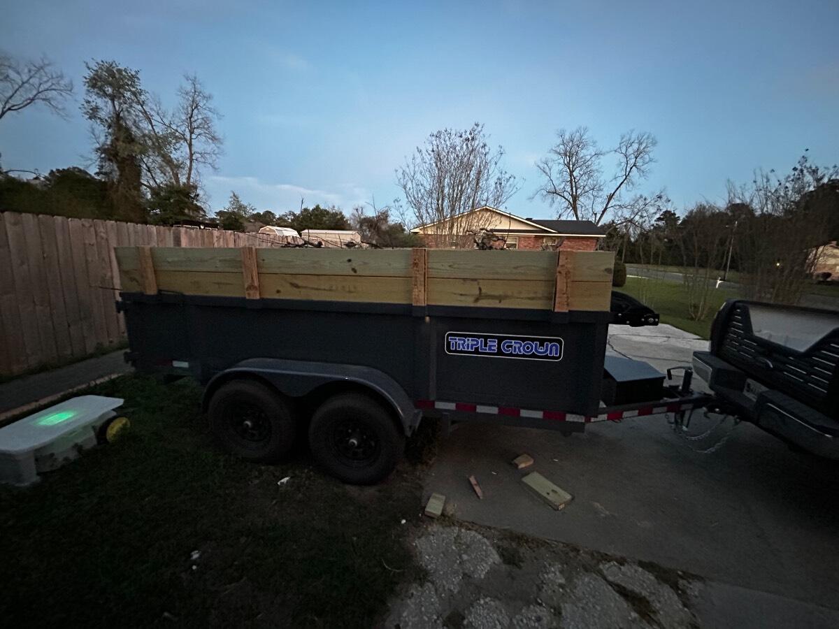 2026 Triple crown 6x12 4 foot sides with wood