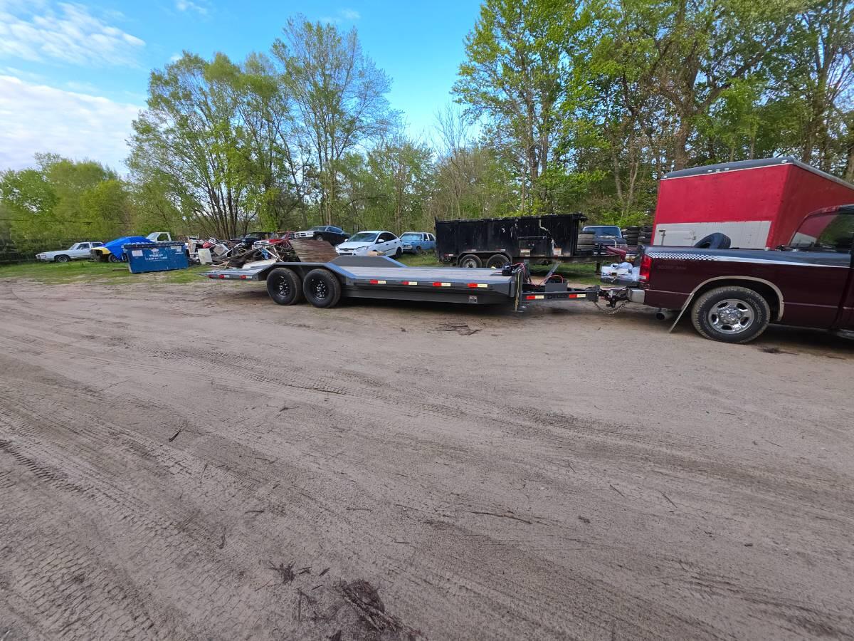 2026 Delco T122-14k Full tilt deck equipment/car