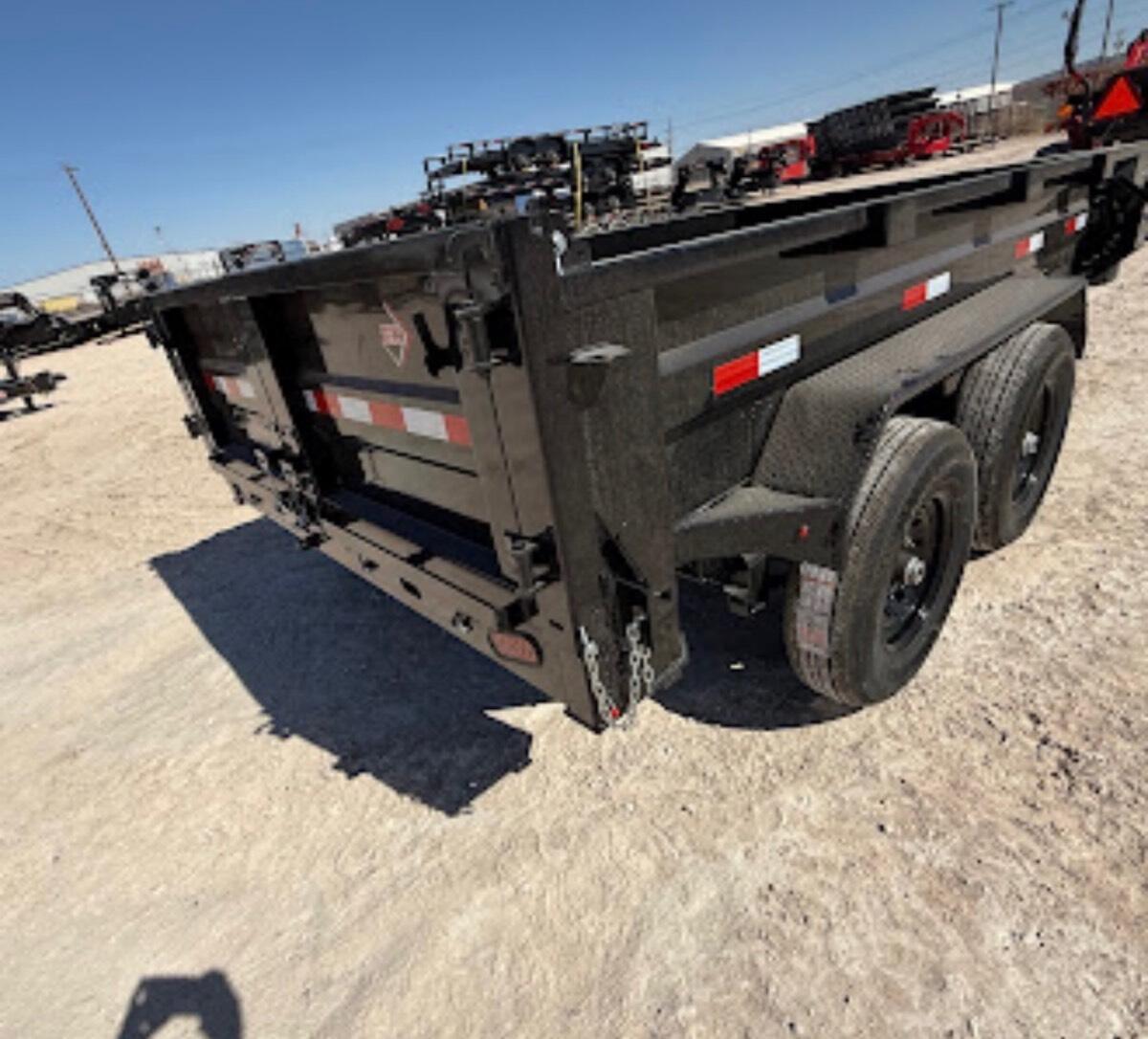 2026 Ed Trailer 7&rsquo;x12&rsquo;x2&rsquo; dump trailer w/ramps