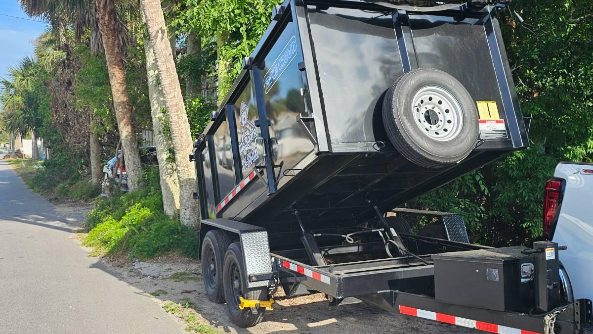 2025 Triple crown 10yard 14' dump  with ramps
