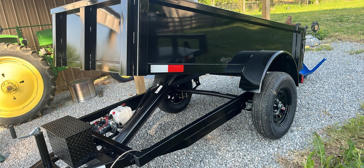 2026 Odessa 4x8 dump 2k lb