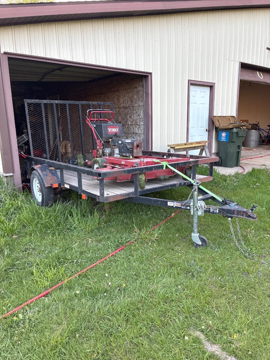 2021 Carry On Trailer Corporation 6x8 utility trailer with drop