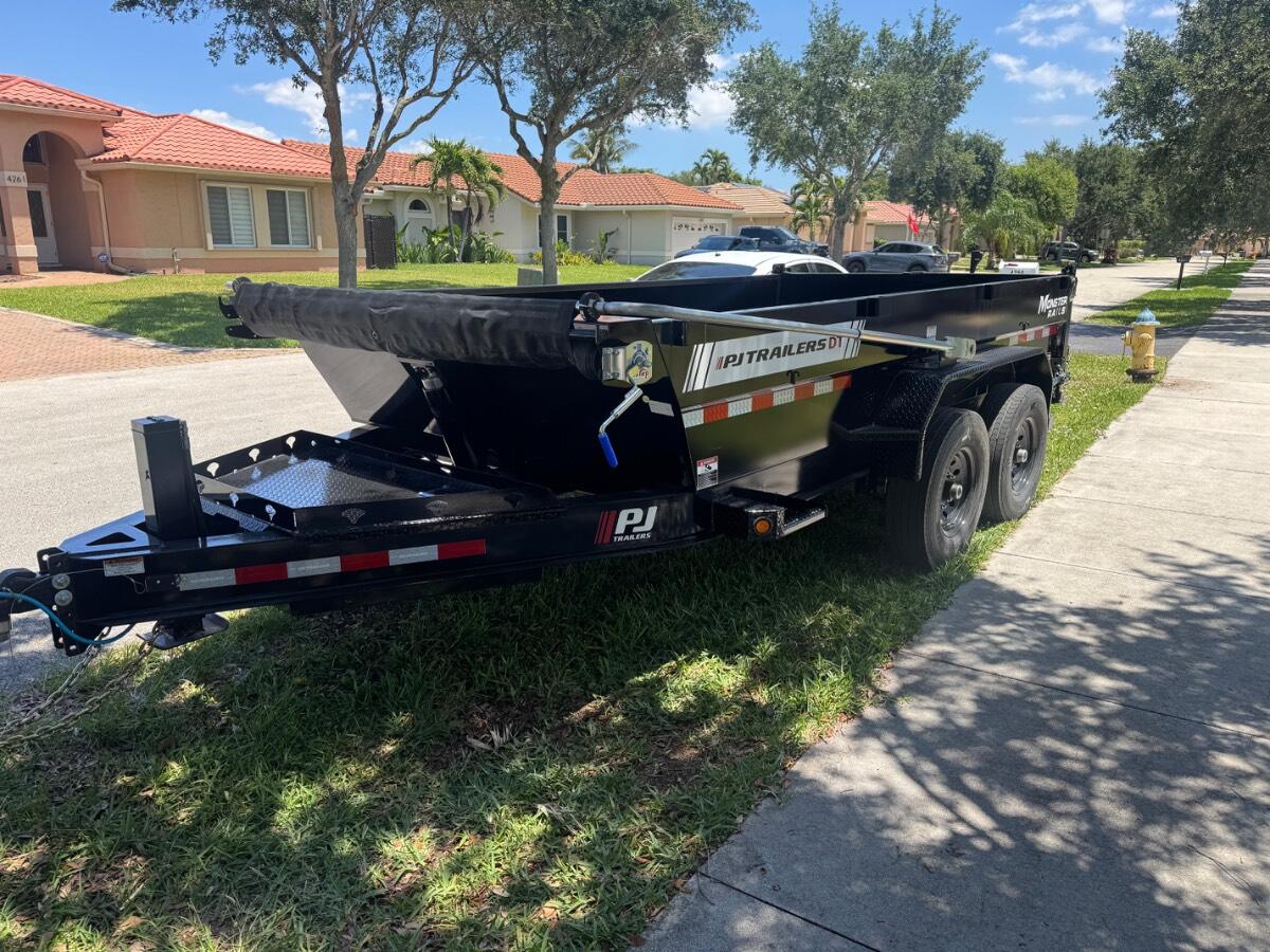 2026 Pj 12x7x4 Dump Trailer