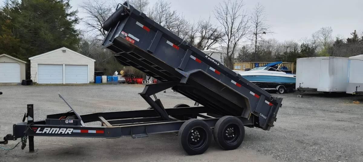 2021 Lamar 2021 Lamar 7'x14' Dump trailer