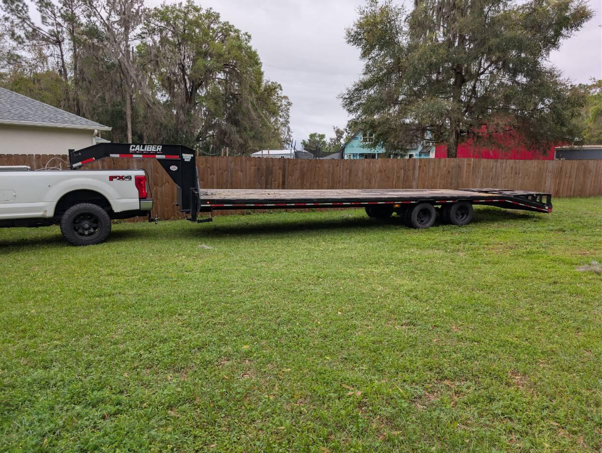 2023 Caliber 30ft gooseneck trailer