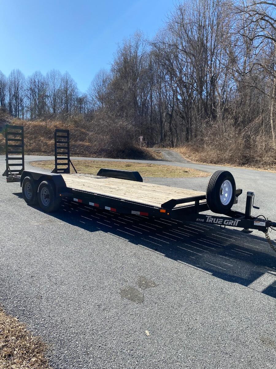 2022 True Grit 18ft+2ft equipment trailer