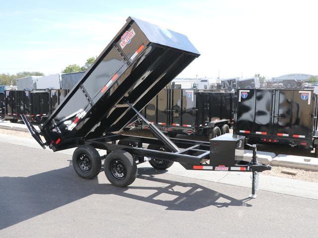 2026 Interstate Victory 6'x10' Hydrolic Dump Trailer