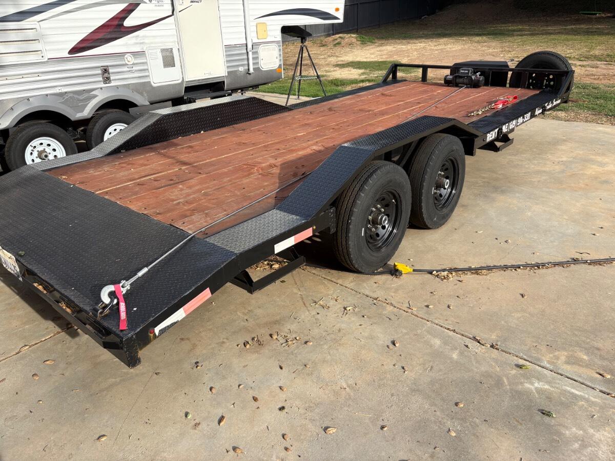 2025 Allhaul 18 foot deck. Winch &amp; Ramps
