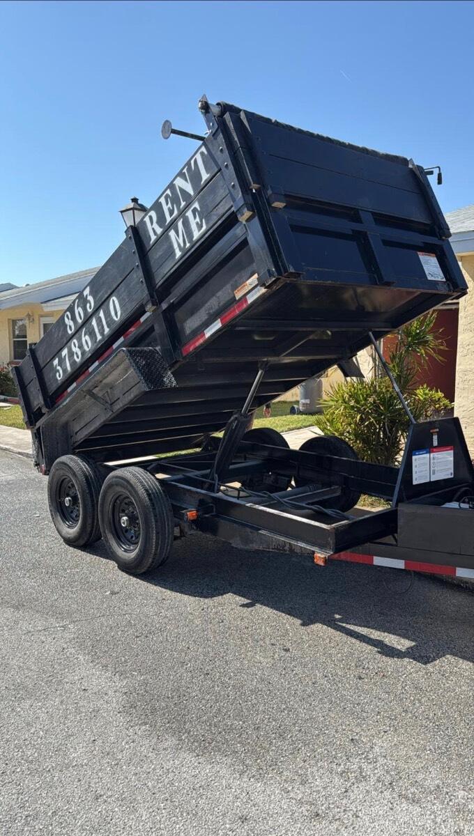 2024 Dump trailer Heavy-Duty 6x12 Dump Trail