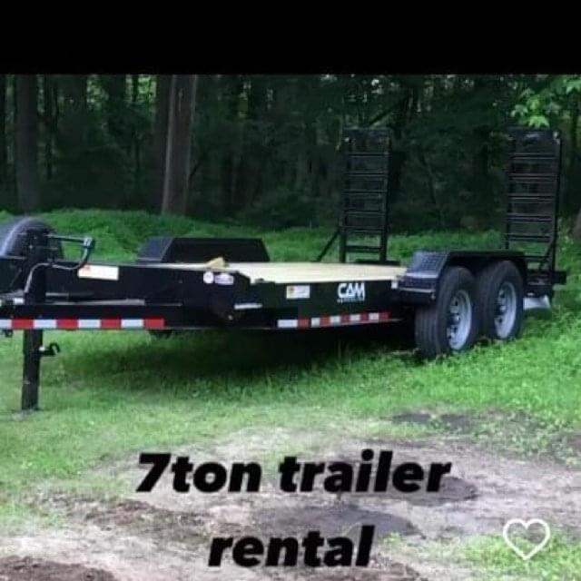 2019 Super cam Small Equipment 7 ton trailer