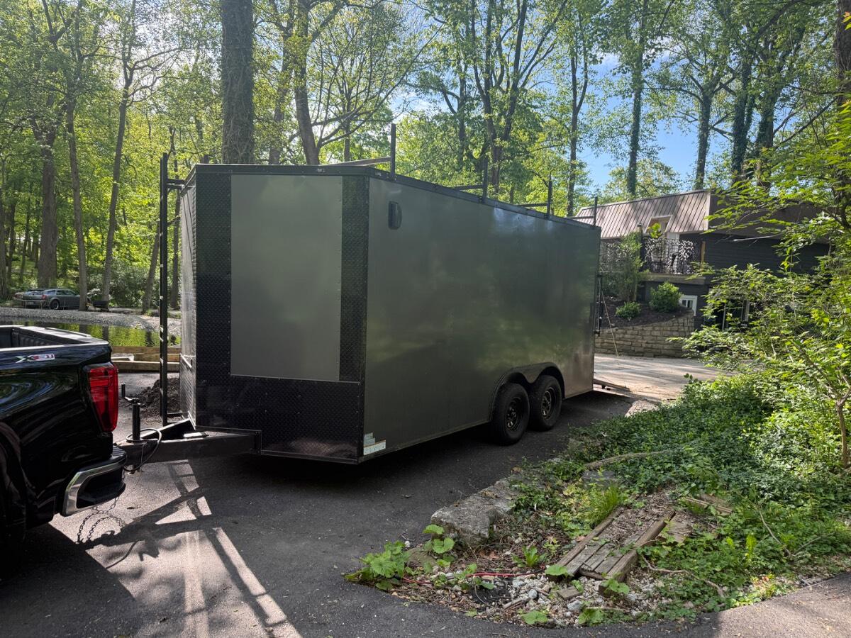 2025 Midwest Trailers 8.5x16 enclosed trailer NEW