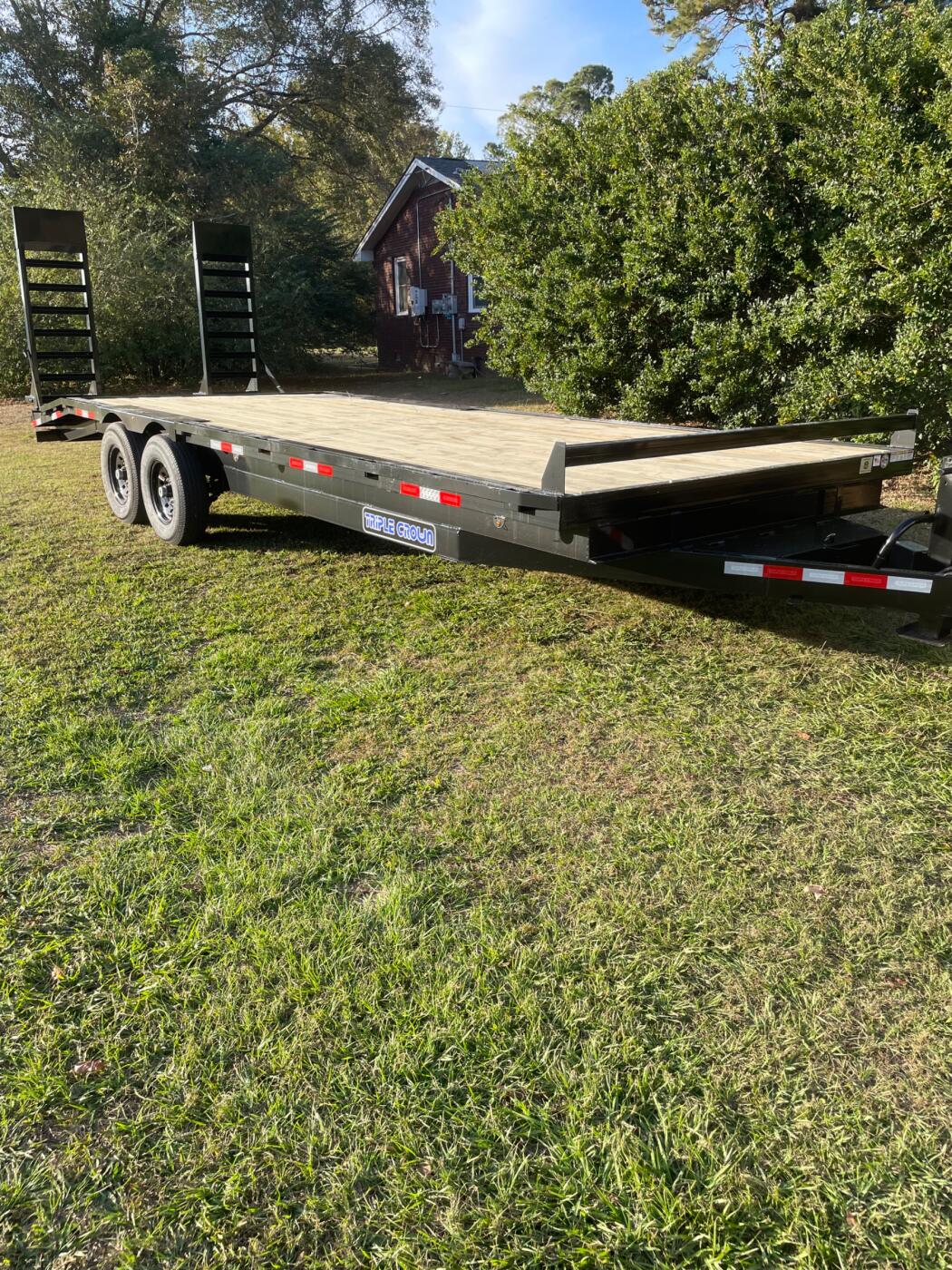 2024 Triple Crowm E8.5X2414K Flatbed Equipment Trailer