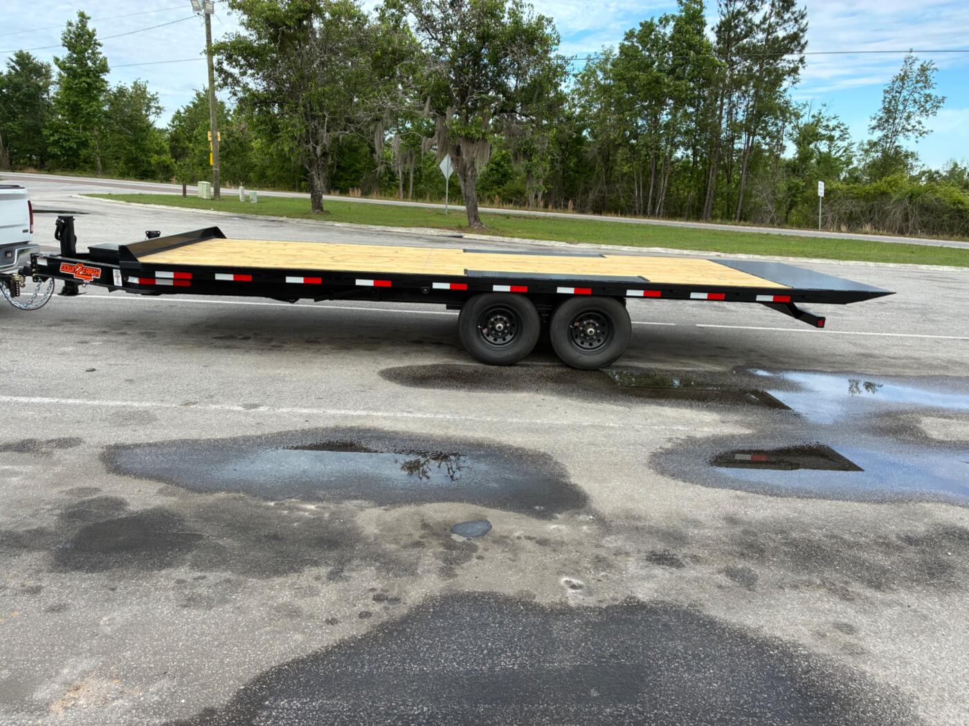 2026 Down2Earth DTE822DOT7B Tilt Flatbed Trailer