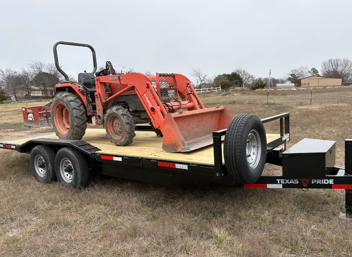 2016 Texas Viper This 7&times;21 gravity tilt trailer