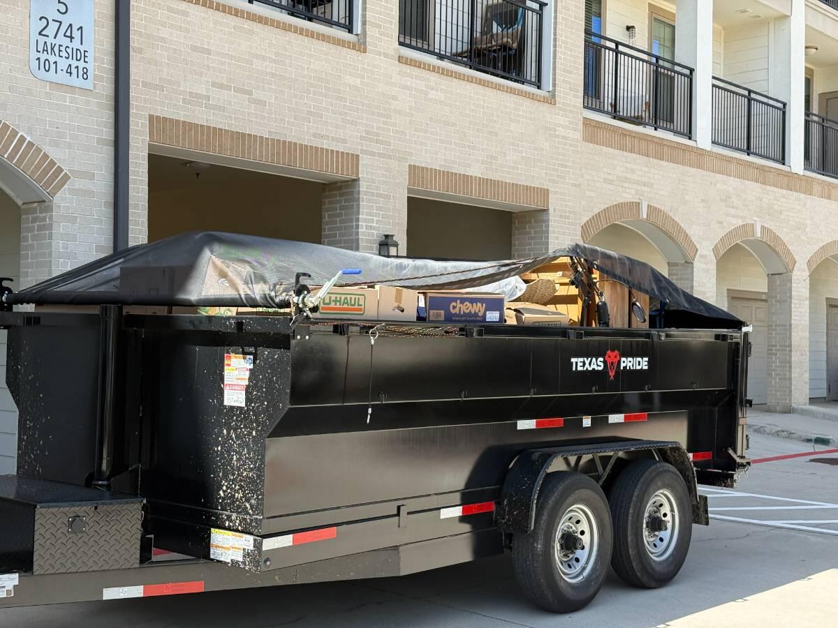 2021 Texas Pride 7×14' Dump Trailer