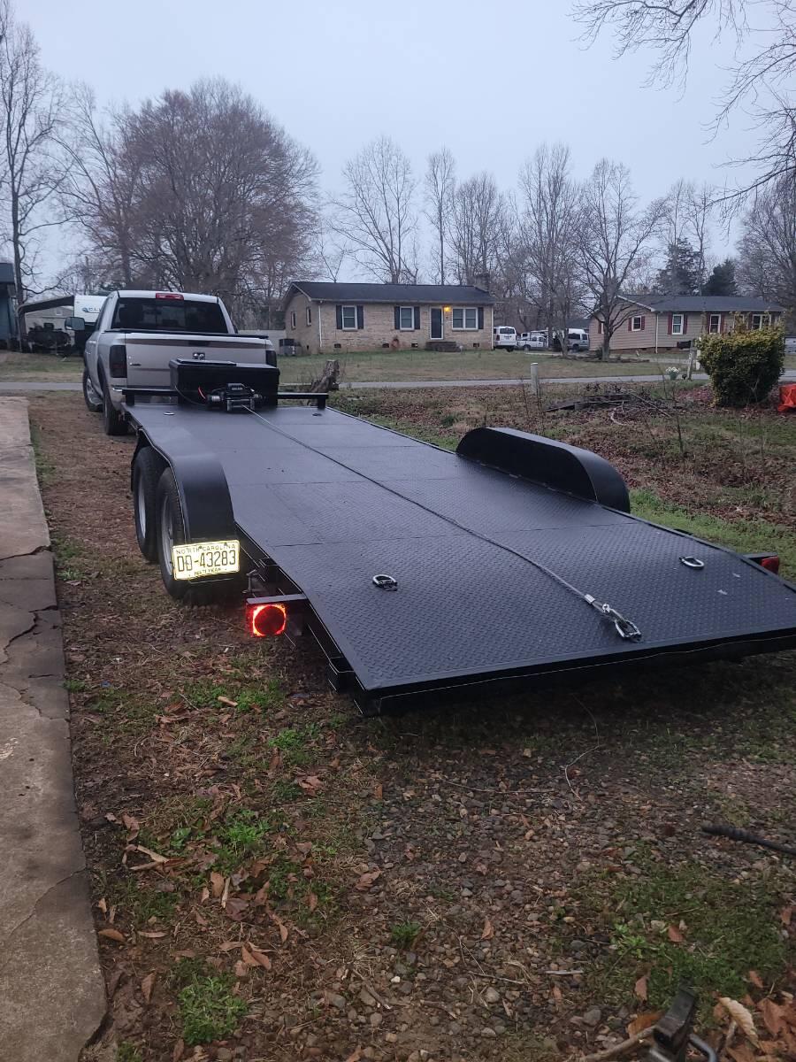 2025 Max build Car hauler with 12k lbs winch