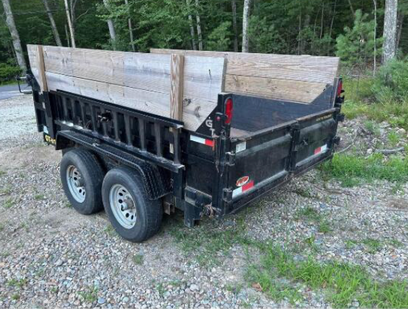 2020 Griffin 10’ dump trailer