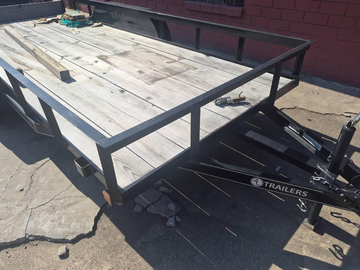 2023 L4 trailers Sixteen foot utility trailer