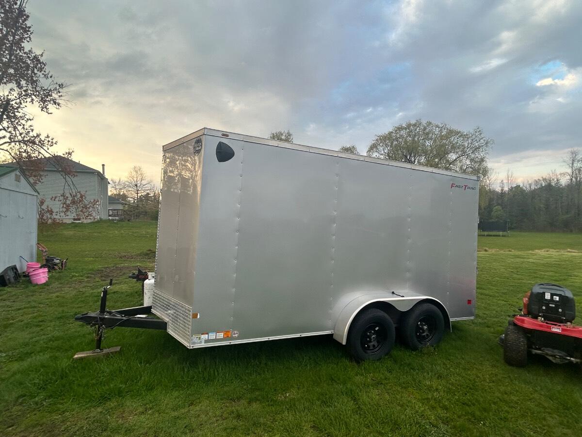 2025 Wells Cargo 7x14 enclosed with ramp