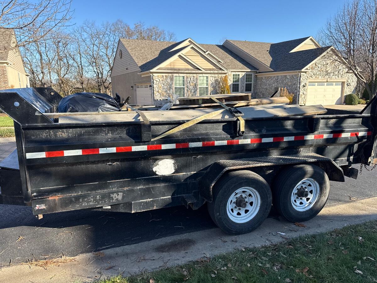 2017 Croft 14 ft dump trailer