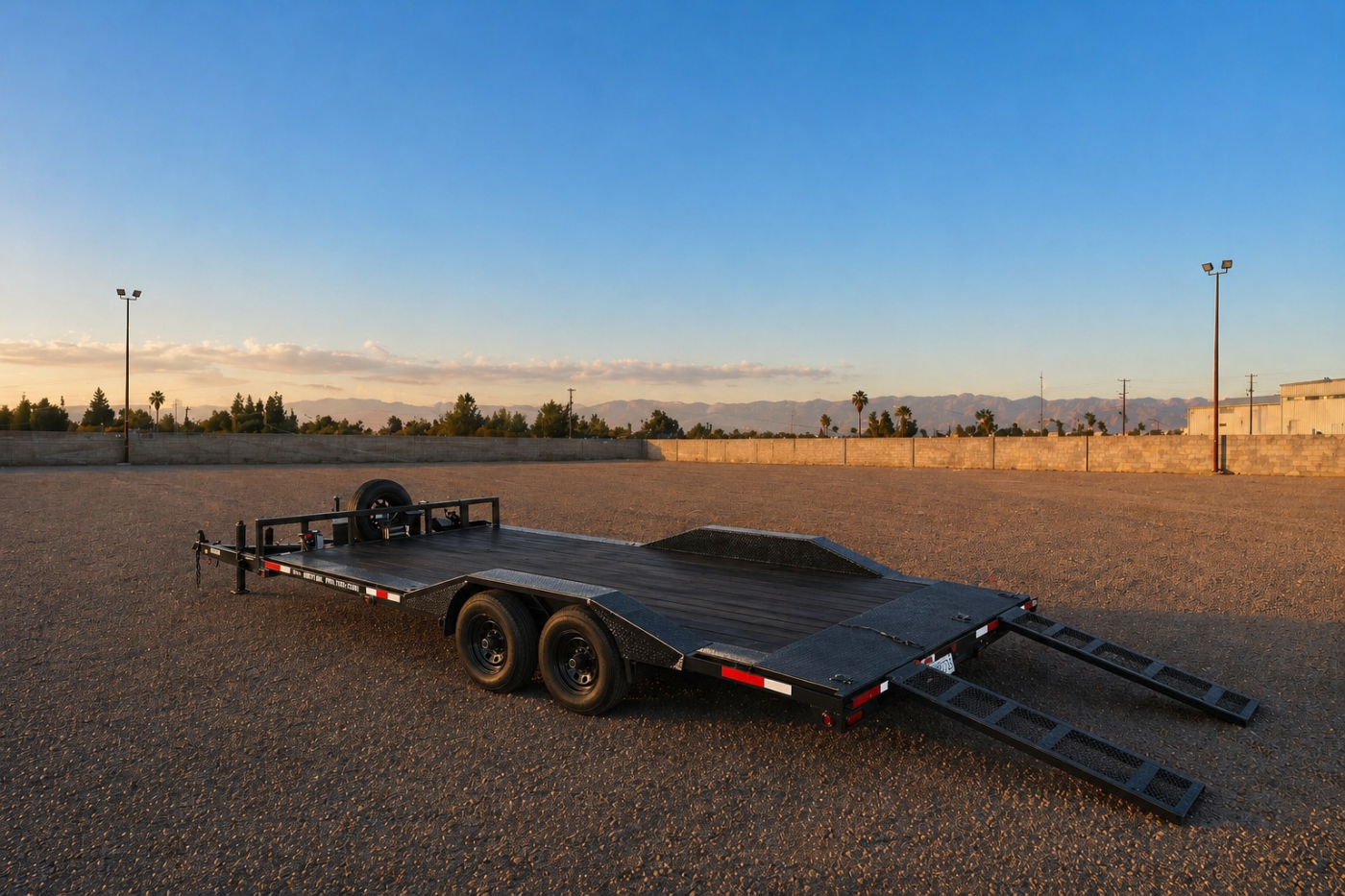 2025 SKY 10k Car Hauler w/ Winch & Drive Over Fenders