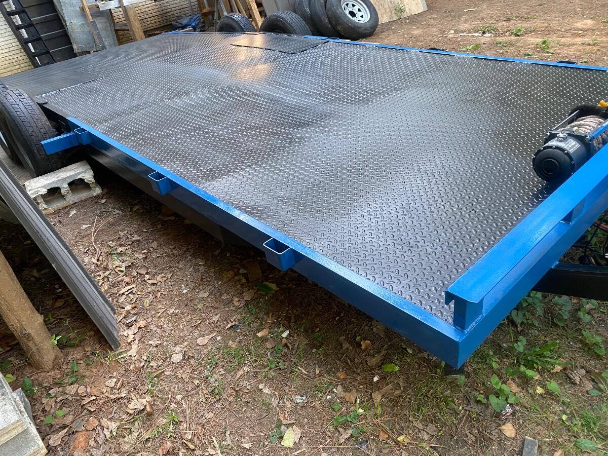 2024 Blue Sky Hauler with 9000 lbs winch
