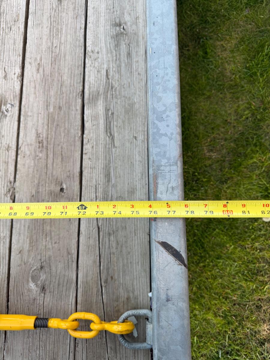 2016 Felling 6&rsquo;x10&rsquo; utility trailer w/ramp