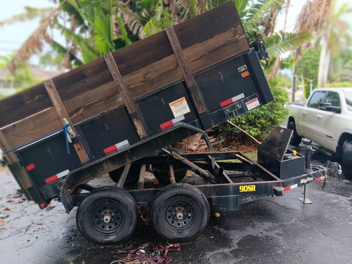 2019 Big Tex 6' x 10' Dump Trailer, 10k lb