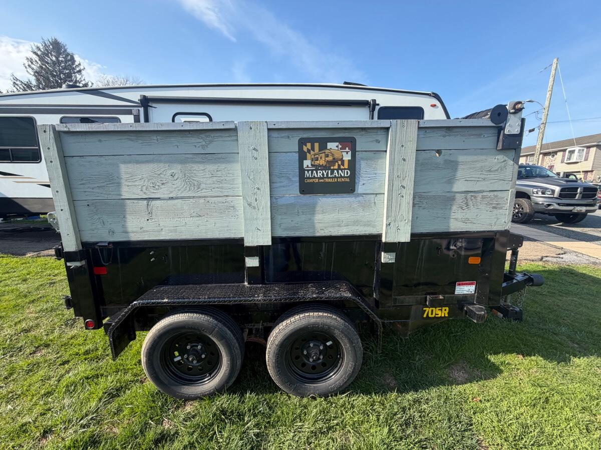 2022 Big Tex 70SR 7k dump trailer with tarp