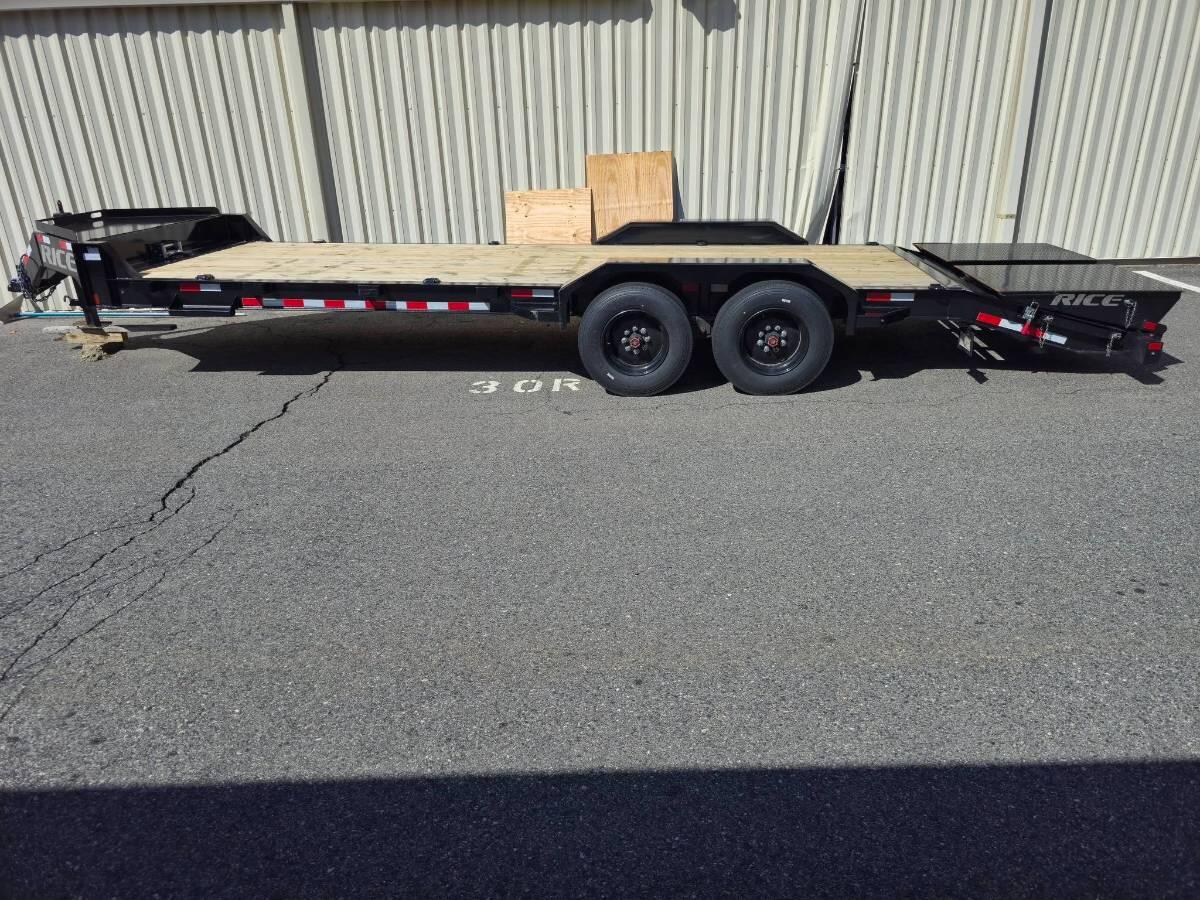 2025 rice 4RW 24ft Flatbed Trailer Double Sp
