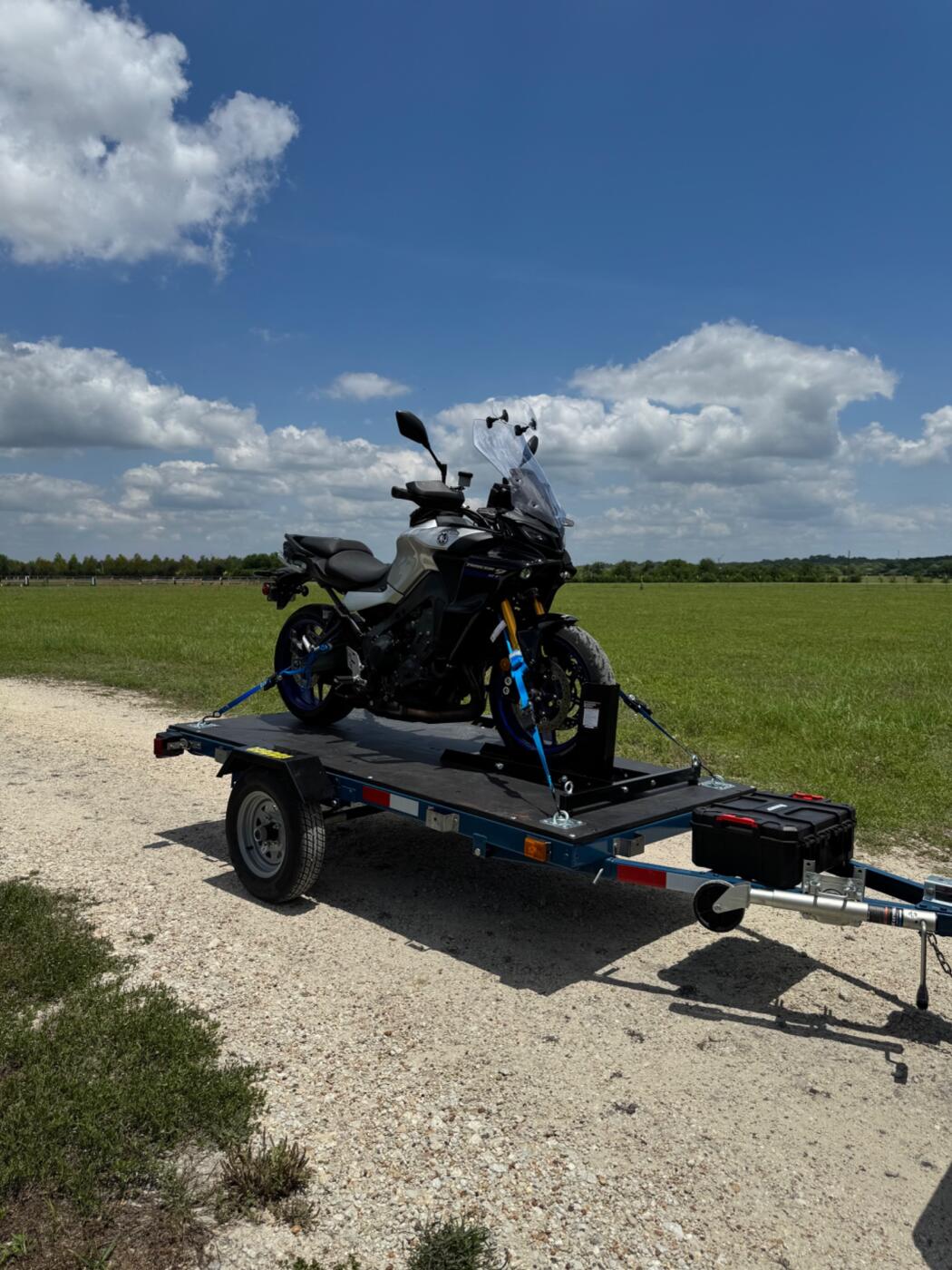 2013 Haul Master Utility/Motorcycle Trailer