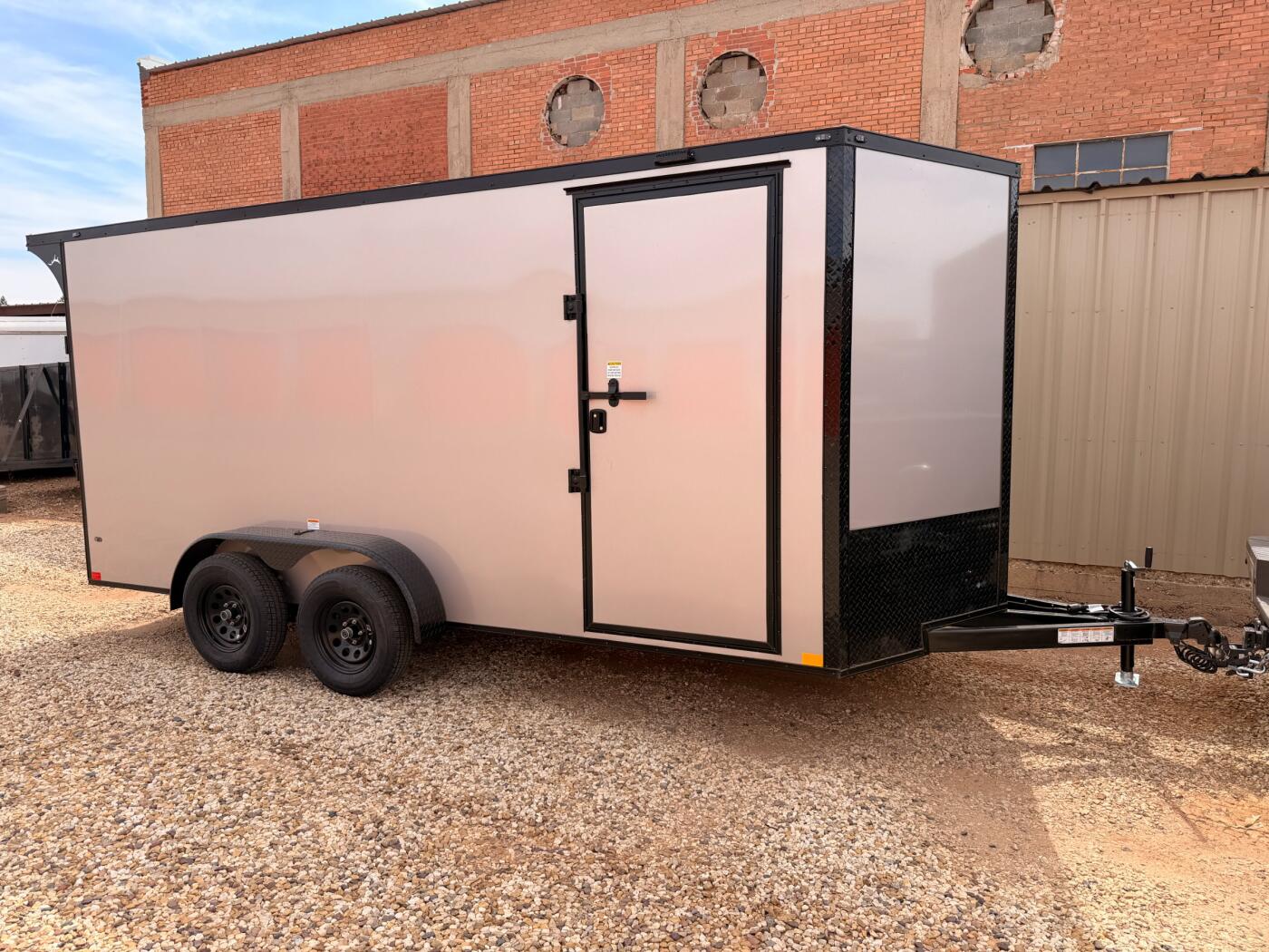 2026 Sawyer 7x16 Enclosed Trailer