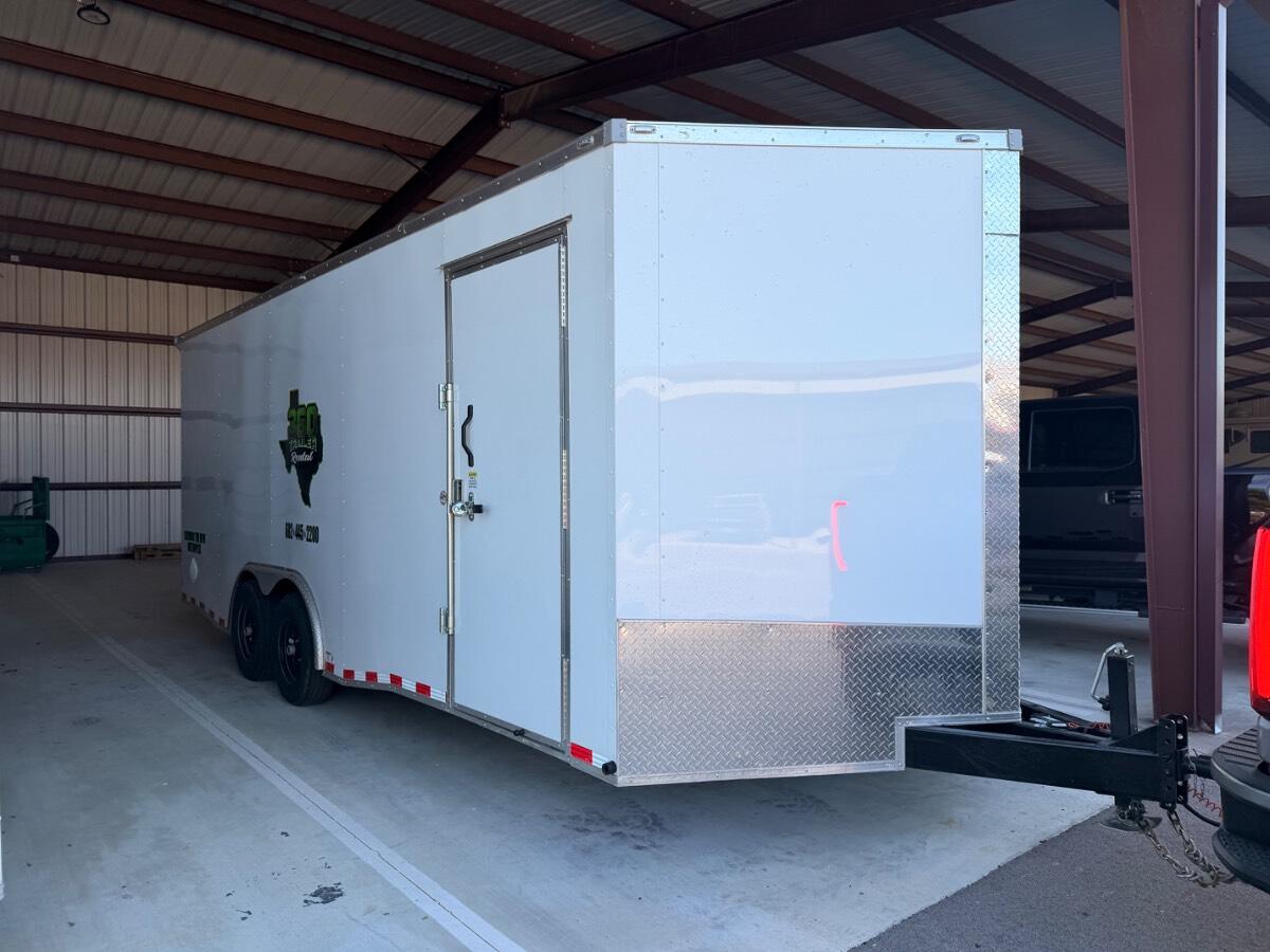 2025 True Blue 20’ enclosed car hauler/ cargo
