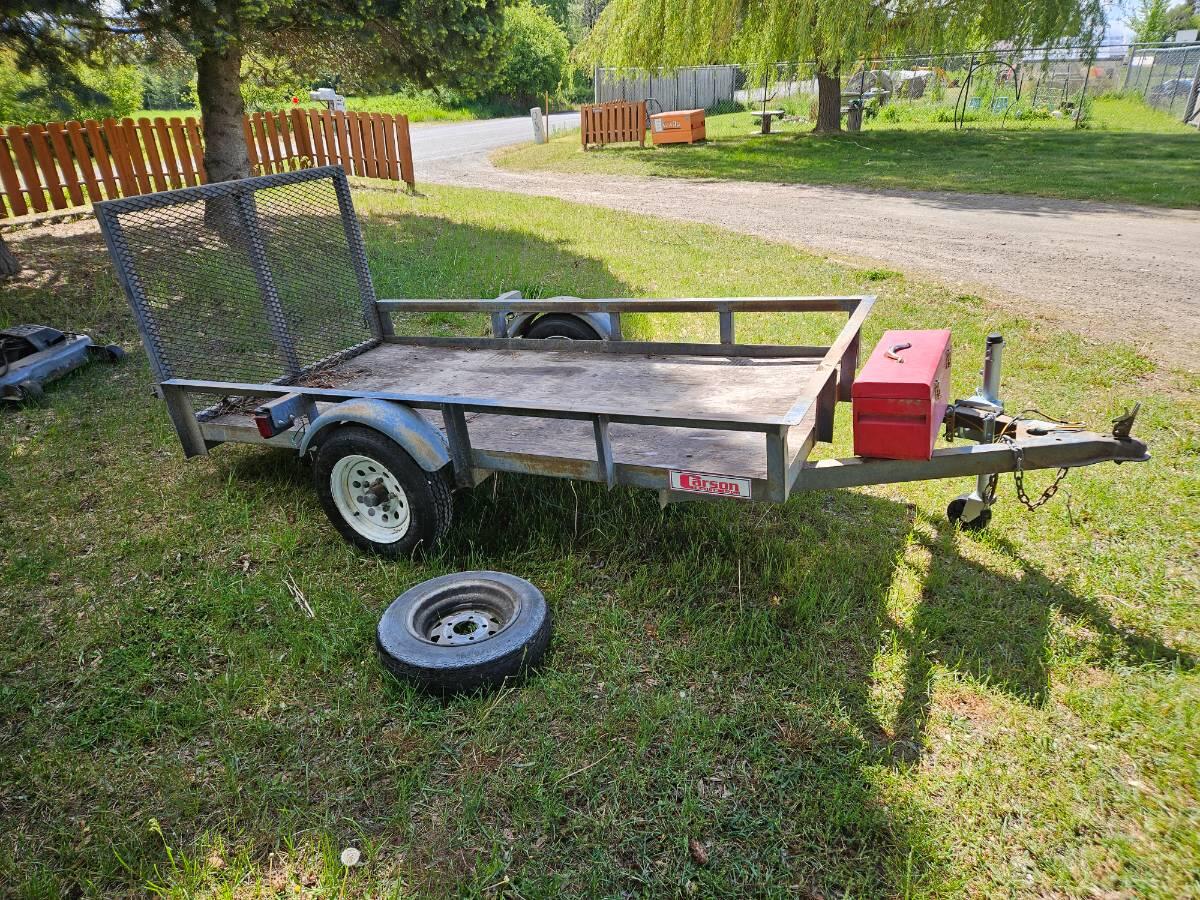 2005 Carson Utility 4x8 trailer w/ramp